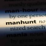4-Year Man Hunt Ends – Details of Brutal Reign Exposed Manhunt definition in a dictionary underlined with light