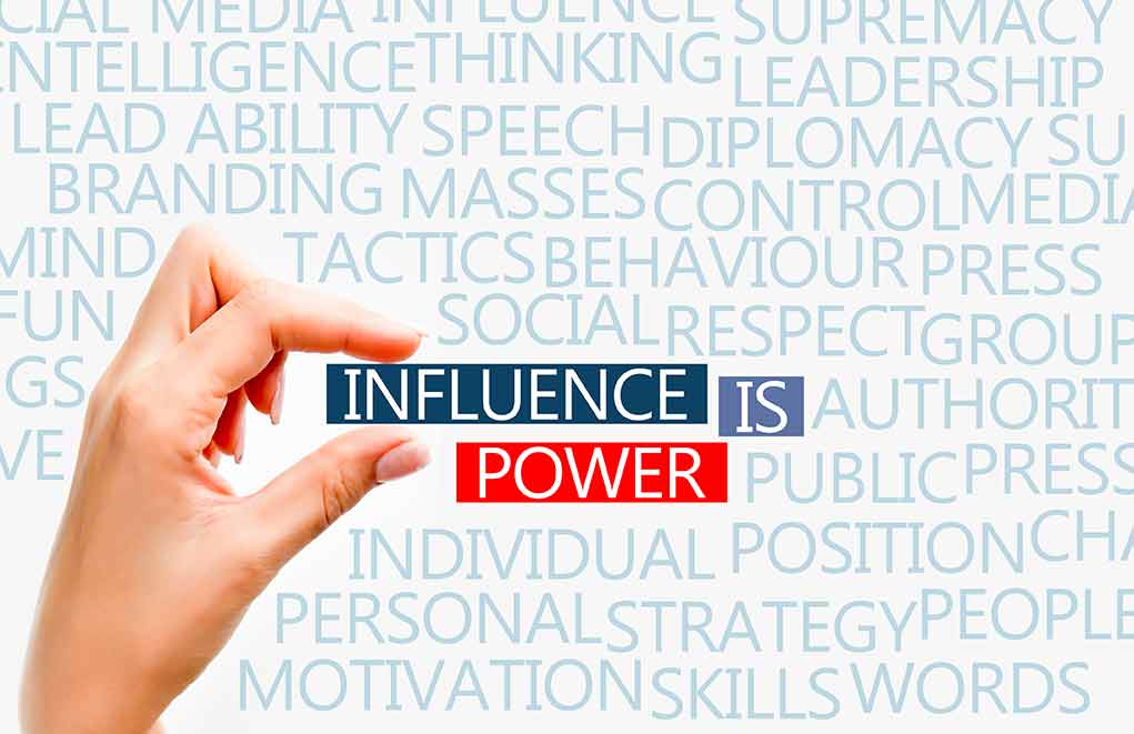 198856733 featured image Hand holding block text influence is power