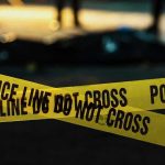 Brazen Brooklyn Bloodbath Stuns Nightlife Crowd Police tape marking a crime scene at night.