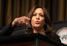 Kamala Comeback? 2028 Plot Shakes Up DC Person speaking passionately at a podium.