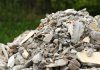 Massive White House Demolition – Trump On The MOVE! A large pile of construction debris consisting of broken concrete and other materials