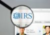 Government Agent’s SHOCKING Double Murder Plot Magnifying glass over IRS website.