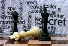 Epstein’s Island Mystery: 12 Cryptic Words Found Chess pieces with secretive background text pattern