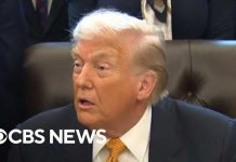 Trump says U.S. was told "the killing in Iran is stopping"