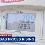 Gas prices jump and stocks slide as Middle East conflict