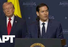 Rubio Addresses Latin Leaders in Spanish at Trump's Shield