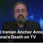 WATCH: Iran State TV Anchor Cries Announcing Ayatollah