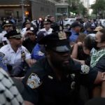 Hezbollah Flags Wave Amid NY Synagogue Chaos Hateful Anti-Israel Mob Descends on Historic NYC Synagogue, Clashes With Cops In Rowdy Protest