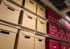 Trump’s Law-and-Order Strategy: Iran As the New Enemy Shelves filled with brown and red storage boxes for organizing documents