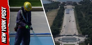 Trump Changes Lincoln Memorial – Must See! Latest Look at Trump's Lincoln Memorial Reflecting Pool Renovation as Ballroom Targets September