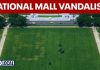 Feds Probe Bizarre ‘86 47’ Turf Stain '86 47' appears on National Mall, US park police investigating
