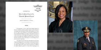 Sex In Chambers—Judge Only Receives Quiet Slap Judge had sex in chambers with senior police official during business hours, report says