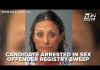 Florida RV Stop Sparks Felony Uproar Northwest Florida town manager candidate jailed in registry roundup