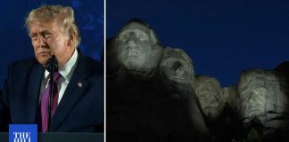 Trump at Mount Rushmore warns of ‘communist menace’ in speech celebrating America’s birthday