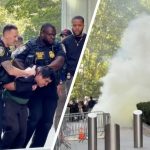 Homemade Firebomb Rattles Federal Nerve Center Suspect Arrested After Incendiary Device Deployed Outside NYC Federal Building