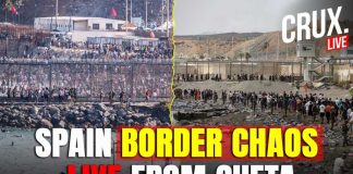 49,000+ Surge Slams Spain Spain Morocco Border LIVE | TOTAL CHAOS In Ceuta As 50000 Migrants Storm In By Sea | Europe Crisis