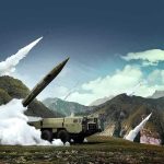 See How Fast Nuclear Missile Can Reach The U.S. mobile missile launcher firing in mountain landscape