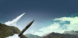 See How Fast Nuclear Missile Can Reach The U.S. mobile missile launcher firing in mountain landscape