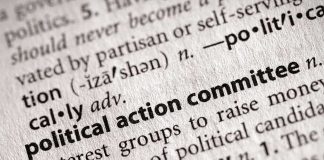 Florida’s RICO Gambit Targets Doctors’ Guidelines Close-up of a dictionary entry for political action committee