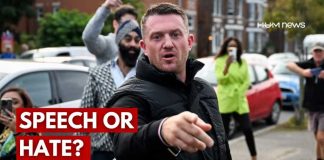 Protesters Demand ‘No Platform’ for Tommy Robinson at Oxford Union 4k