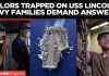 Multiple Sailors Try to Go Overboard From USS Abraham Lincoln USS Lincoln Crisis: Families Blast Navy Leaders | "He Tried To Jump": The 250-Day Carrier Nightmare