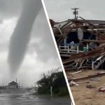 Insane Footage Shows Moment Tornado Rips Through Long Island Beach Club Leaving it in Ruins