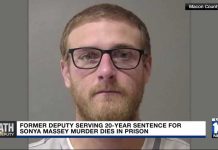 Cop Dies 6 Months Into 20-Year Prison Sentence Former deputy convicted of murder dies in prison