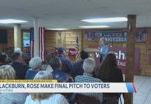 Blackburn, Rose make final campaign stops in Northeast Tennessee