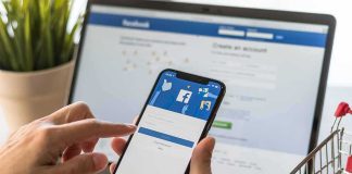 Meta’s Teen Crackdown Sparks Surveillance Fears Hands using a smartphone with a social media login screen