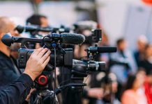 9/11 Families Tell Mamdani: ‘PLEASE DO NOT COME’ Video cameras on tripods at a media event