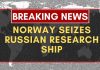 Russia Erupts Over Norway’s Seizure of Russian Arctic Research Vessel | NewsX World