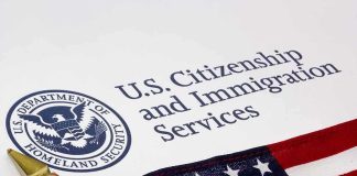 Chris Murphy Gets CORNERED Over Illegal Immigration U.S. Citizenship and Immigration Services document with American flag
