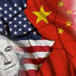 Trump and Xi Just Took $30 Billion Off the Table United States and China flags overlaid with currency portraits
