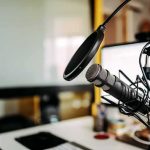 Rolling Stone Glorifies Hasan Piker Despite Shocking 9/11 Remark Podcast microphone with pop filter on desk