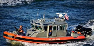 Another ‘LETHAL’ Boat Strike Carried Out by U.S. Forces U.S. Coast Guard patrol boat speeding on open water