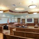 Track Meet Turns Deadly — Texas Jury STUNS Empty courtroom with wooden benches and judge's bench