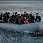 Alcatraz Chaos: Tourist Boat Flips Group of people in an inflatable boat on open water