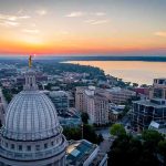 COVID Cash Cow Hits Hawaii’s Top Office Capitol dome overlooking city and lake at sunrise