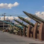 Russia Claims It Built a Nightmare for U.S. Stealth Jets Row of missiles on display outdoors