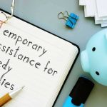 Iran Backchannel? DOJ Heat Hits City Hall Notebook with TANF acronym beside blue piggy bank and office supplies