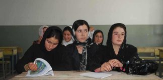 Tuition Trap: System Won, Students Paid Sihem Habchi and other women seated at a classroom desk