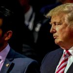 Republican Senator Turns Scrutiny on Trump’s FAMILY Donald Trump and Donald Trump Jr. standing side by side at an event