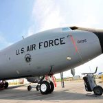 US Air Force Says Iran War Changed How It Will Fight U.S. Air Force tanker aircraft on display at an airfield