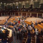 Pipeline Enemy Suddenly BEGS for More Gas Legislative chamber with members gathering on the floor
