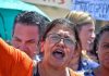 Tlaib Cries ‘Fascist Police State’ Over Omar RAID Rashida Tlaib speaking at a rally with Pete Aguilar and Ayanna Pressley in the crowd