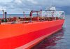 Trump Fires Back Over Russian DIESEL Deal Red oil tanker ship at sea