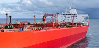 Trump Fires Back Over Russian DIESEL Deal Red oil tanker ship at sea