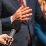 Scott Jennings’ Viral Clip of Liberal ‘HANDS’ Reporter holding microphone toward speaker in suit