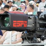Super Bowl Getting a WILD Second ESPN Broadcast Broadcast television camera at a sports event