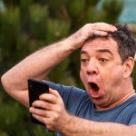 shocked person